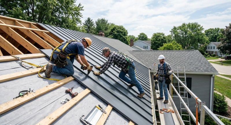 Aluminum Roof Installation in York County, ME