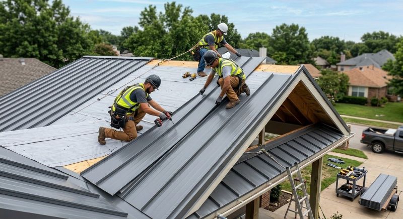 Aluminum Roof Installation in Old Orchard Beach, ME