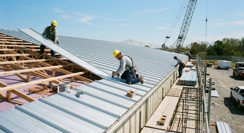 Aluminum Roof Installation in Sanford, ME