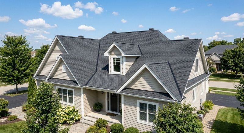 Asphalt Roof Replacement in Wells, ME