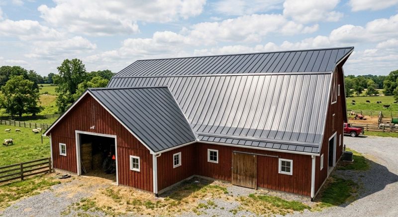 Barn Roof Replacement in Ogunquit, ME