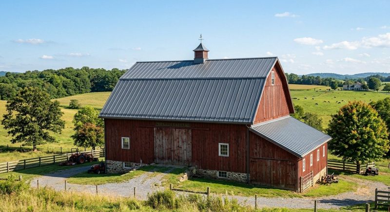 Barn Roof Replacement in Sanford, ME