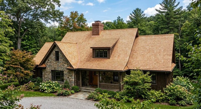 Cedar Roof Construction in York County, ME