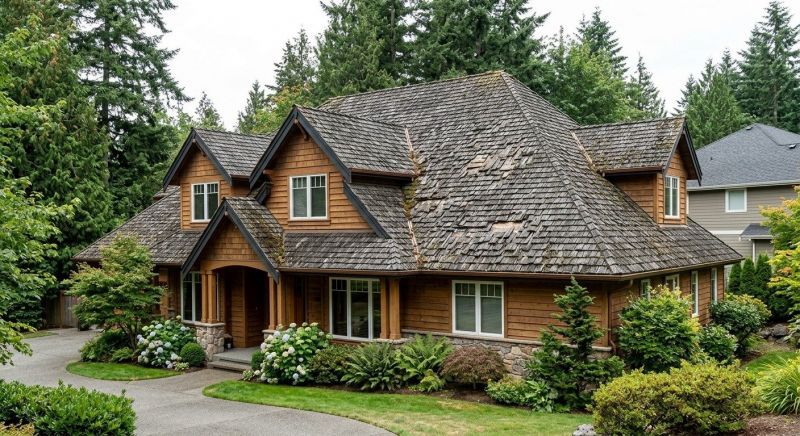 Cedar Roof Replacement in Biddeford, ME