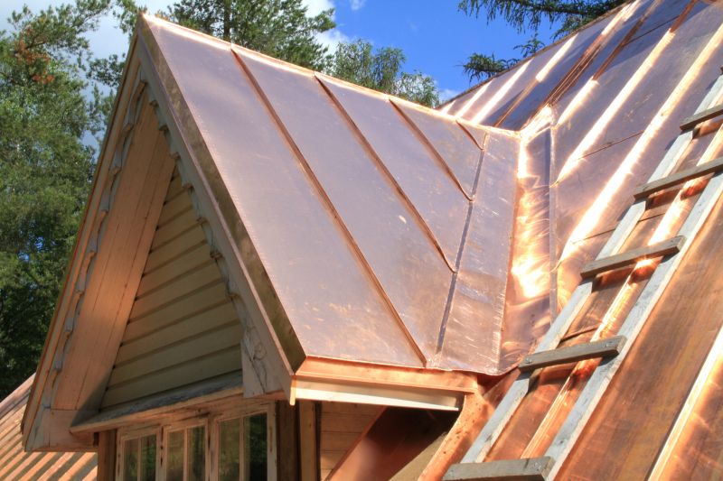 Copper Roof Installation in York County, ME