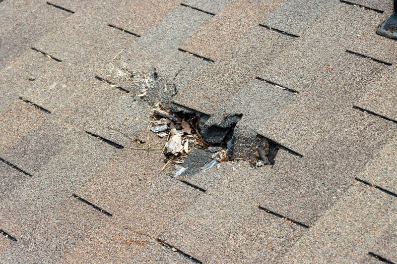 Damaged Roof Replacement in Falmouth, ME