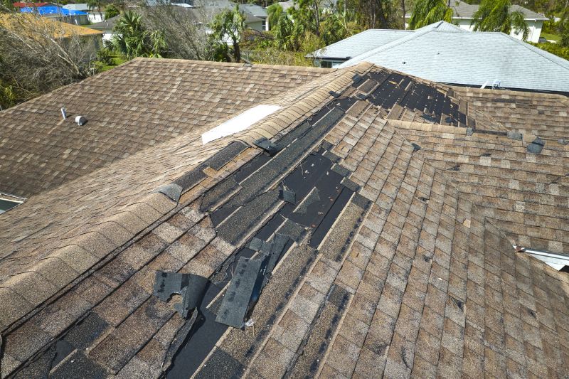 Damaged Roof Replacement in Hollis Center, ME