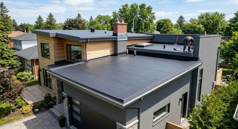 Epdm Roof Installation in York County, ME