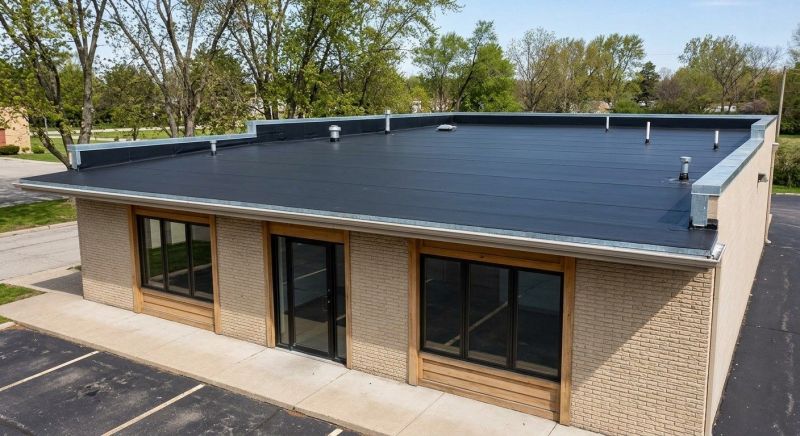 Flat Roof Installation in North Berwick, ME