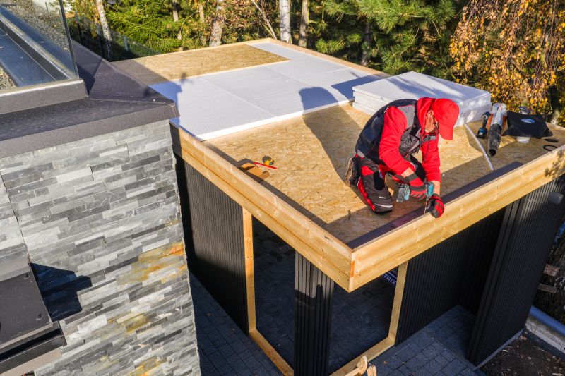 Flat Roof Installation in Wells, ME