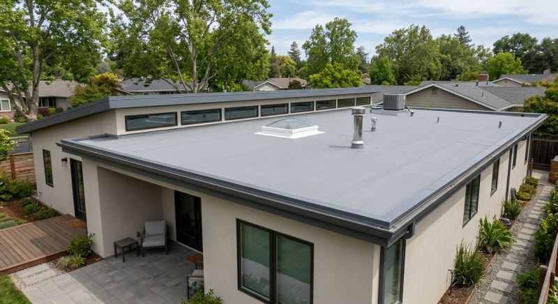 Flat Roof Replacement in Biddeford, ME