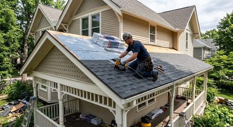 Garage Roof Installation in York County, ME