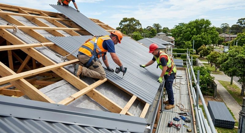Metal Roof Installation in Biddeford, ME