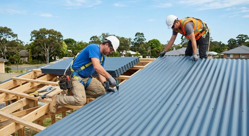 Metal Roof Installation in East Waterboro, ME