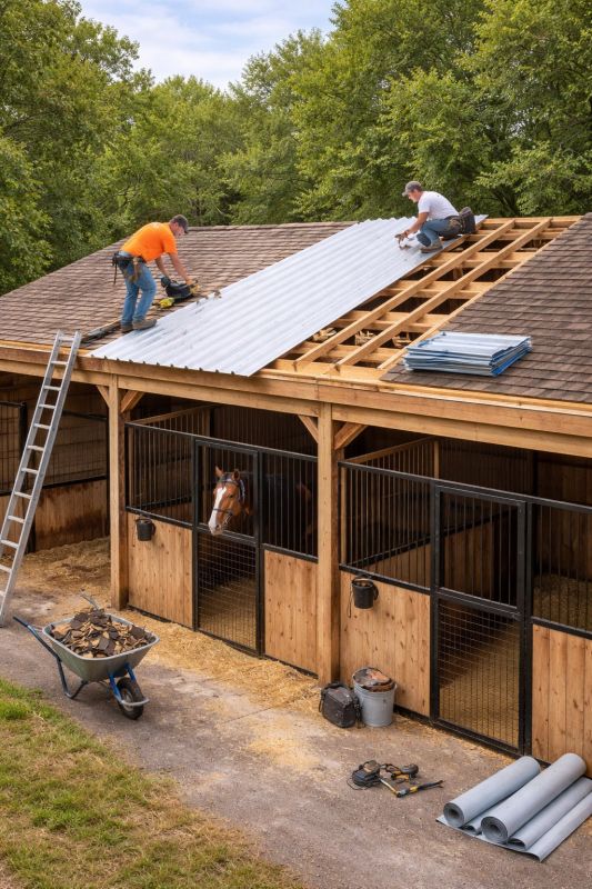 Metal Roof Installation in Gorham, ME
