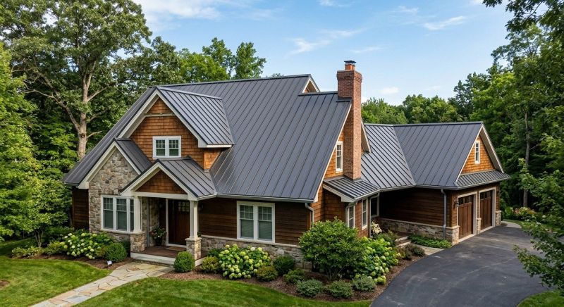 Metal Roof Replacement in Cape Elizabeth, ME