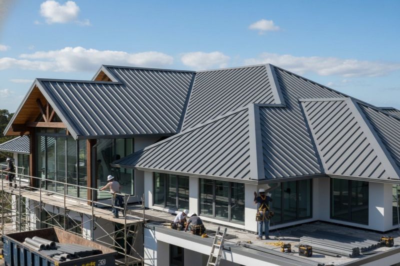 Metal Roof Replacement in Kennebunkport, ME