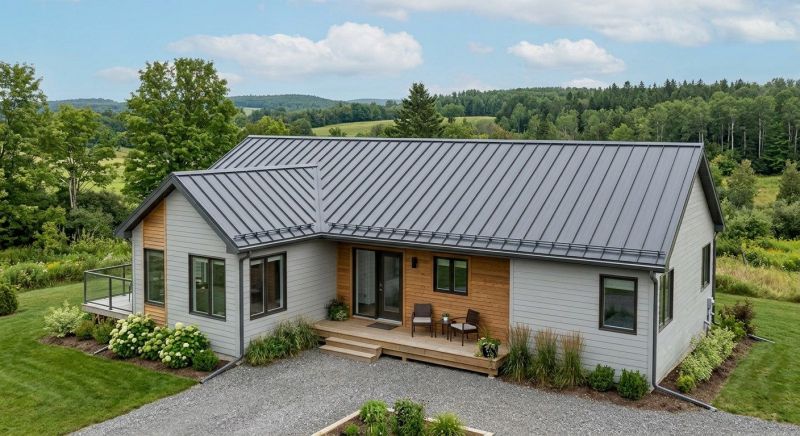 Metal Roof Replacement in South Portland, ME