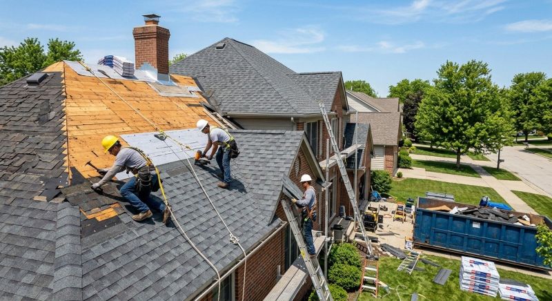 Residential Roof Replacement in Acton, ME