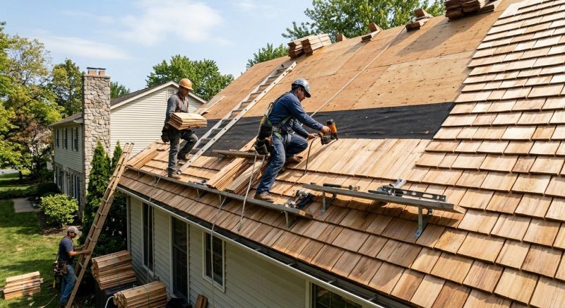 Shake Roof Replacement in York County, ME