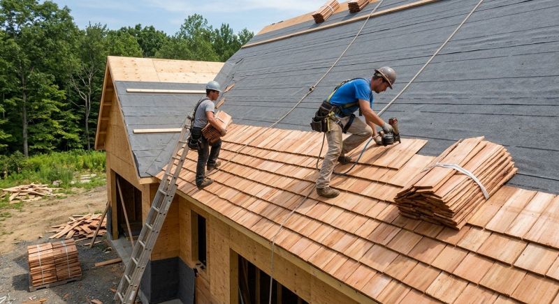 Shake Roof Replacement in Waterboro, ME