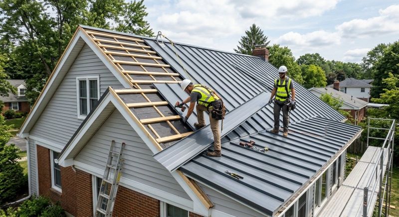 Sheet Roofing Installation in Gorham, ME