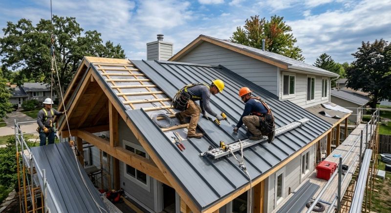 Sheet Roofing Installation in Sanford, ME