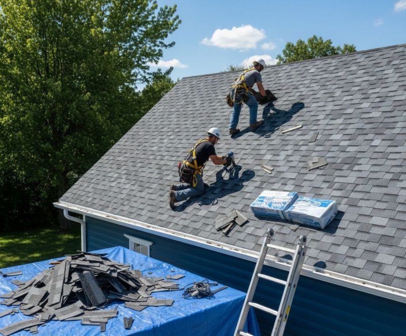 Shingle Roof Replacement in Cape Elizabeth, ME