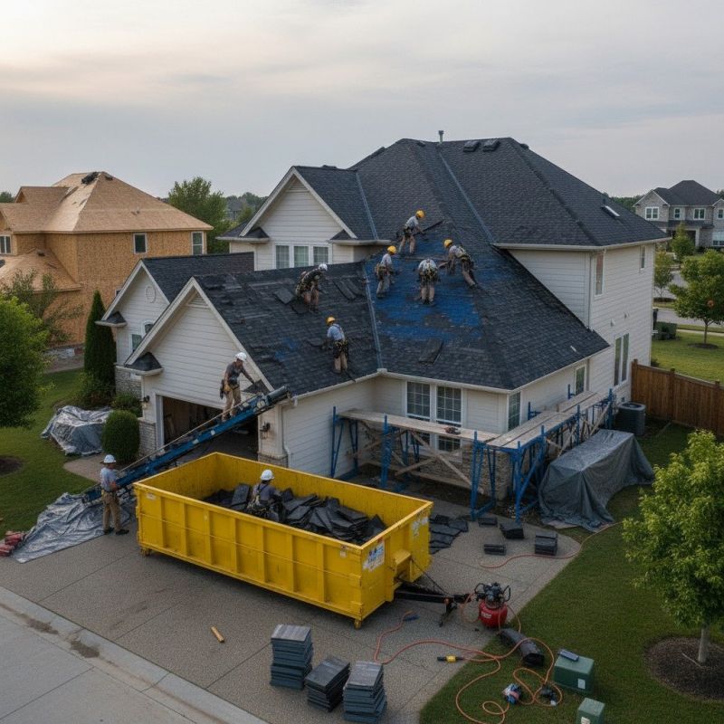 Shingle Roof Replacement in Gorham, ME