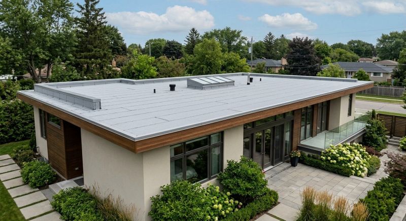 Single Ply Roof Installation in Ogunquit, ME