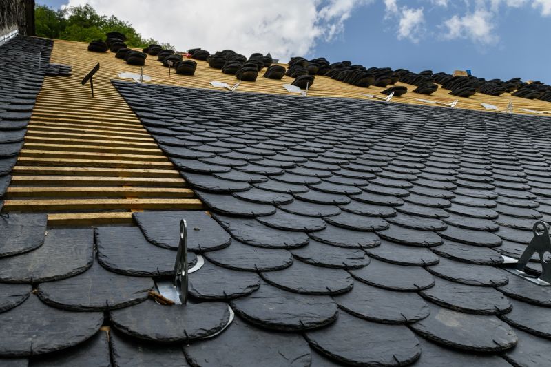 Slate Roof Construction in Buxton, ME