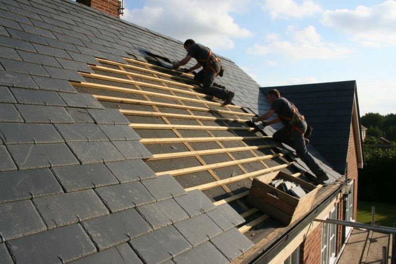 Slate Roof Replacement in Biddeford, ME
