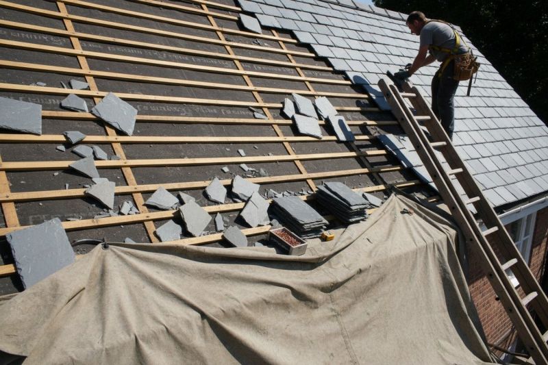 Slate Roof Replacement in Cape Neddick, ME