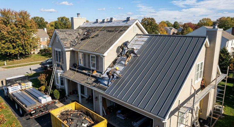 Steel Roof Replacement in Berwick, ME