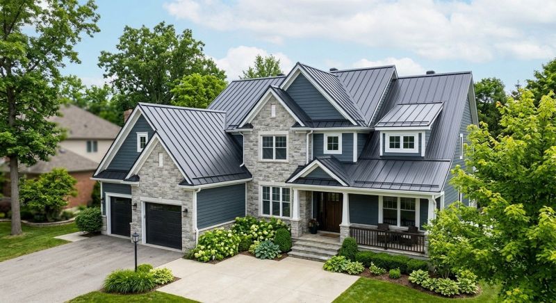 Steel Roof Replacement in Kennebunkport, ME
