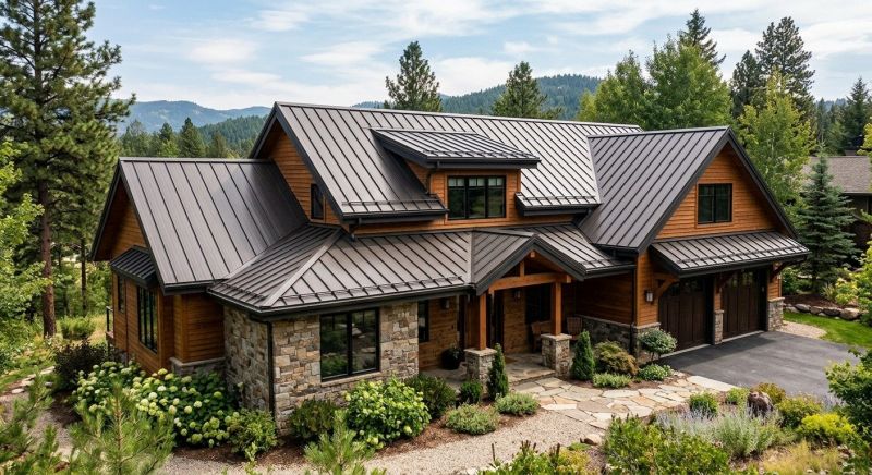 Steel Roof Replacement in Wells, ME
