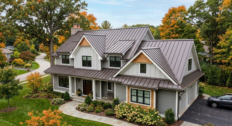 Steel Roof Replacement in York, ME