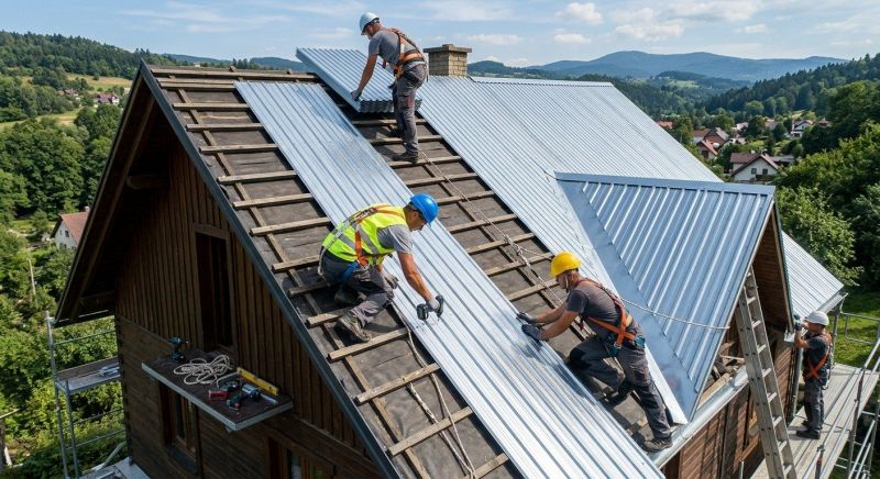 Tin Roof Installation in Kennebunkport, ME