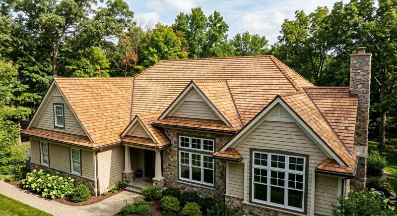 Wood Roofing Installation in Limerick, ME