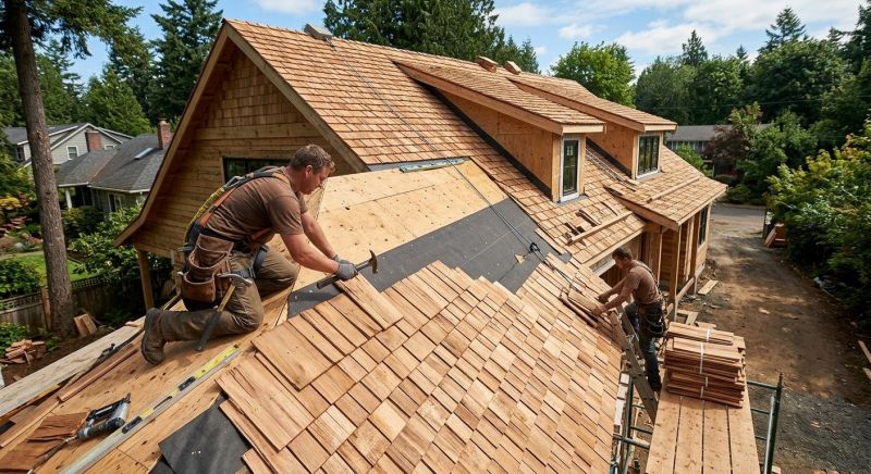 Wood Roofing Installation in North Berwick, ME