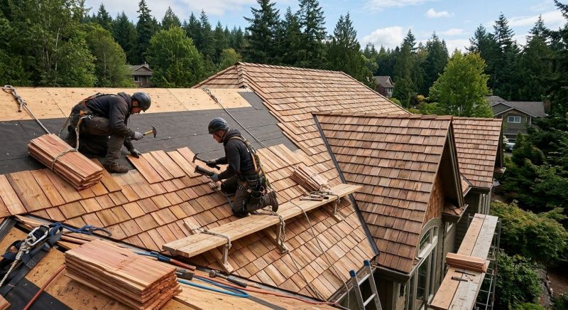 Wood Roofing Installation in South Berwick, ME