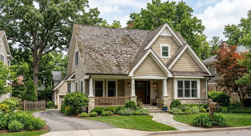 Wood Shake Roof Replacement in Kennebunk, ME