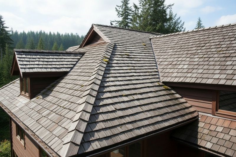 Wood Shake Roof Replacement in Limington, ME